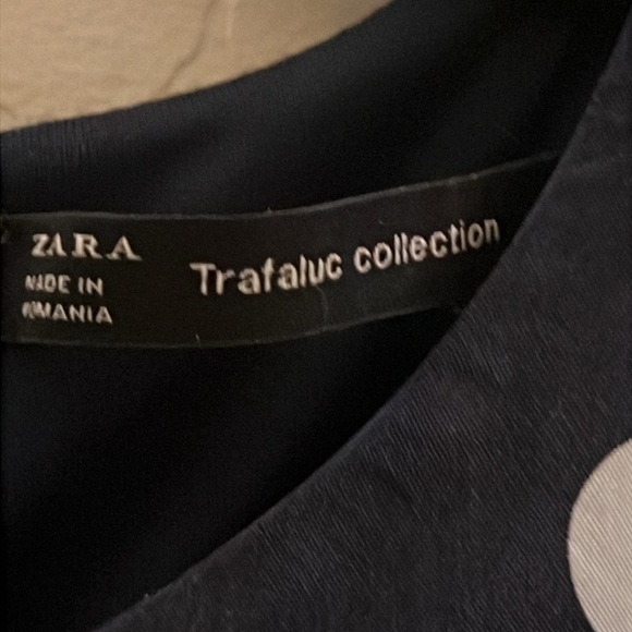 Zara Polkadot Mini Dress - Picture 7 of 15